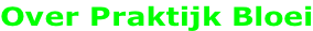 Over Praktijk Bloei
